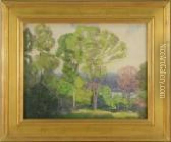 Spring Landscape. Oil Painting - Harry Spiers