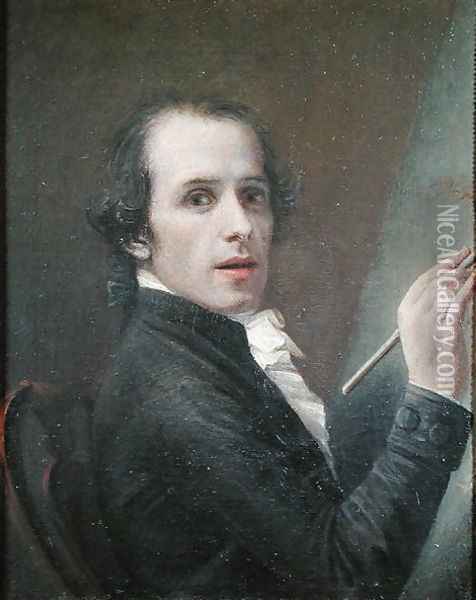 Self Portrait, 1790 Oil Painting - Antonio Canova