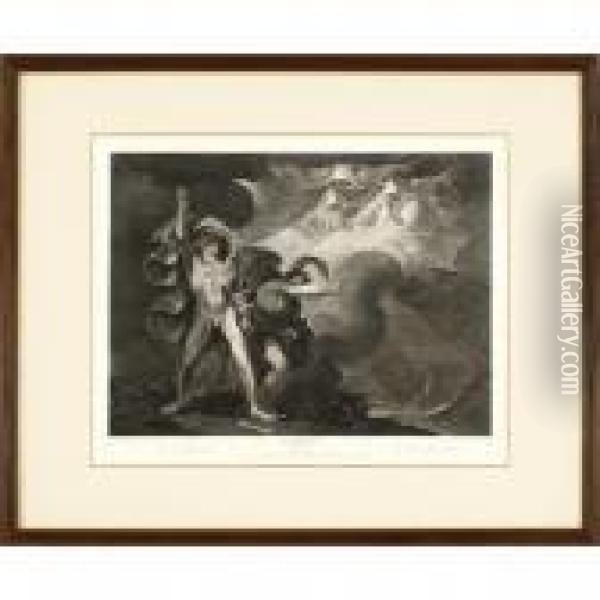 Shakespeare-macbeth Oil Painting - Johann Henry Fuseli