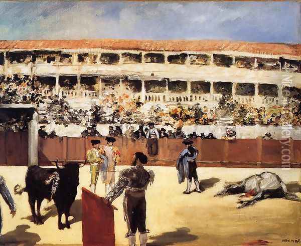 The Bullfight Oil Painting - Edouard Manet