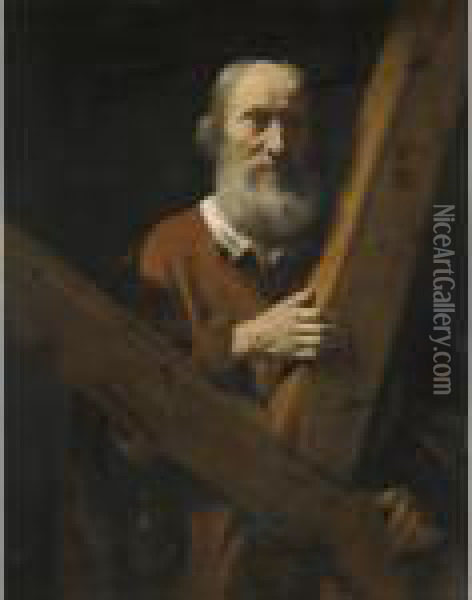 Saint Andrew Oil Painting - Nicolaes Maes