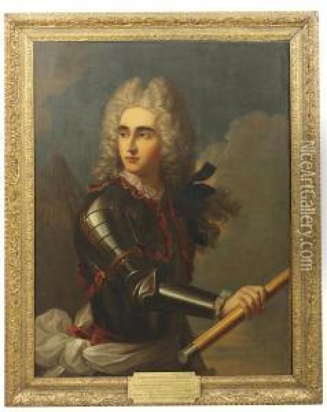 Portrait Of George Keith, 10th Earl Marischal Oil Painting - Pierre Parrocel