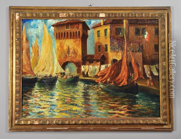 Paesaggio Oil Painting - Giovanni Costa