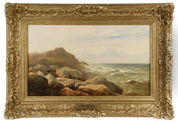 Near Land's End Oil Painting - Alfred Walter Williams