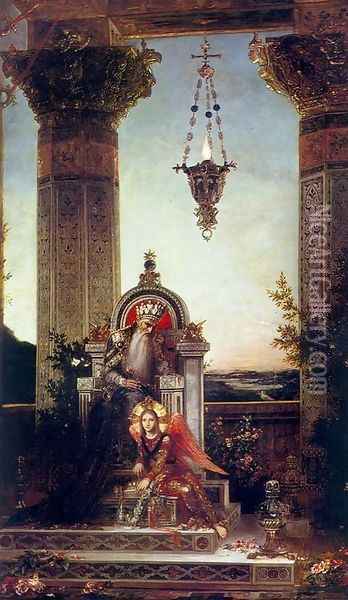 King David Oil Painting - Gustave Moreau