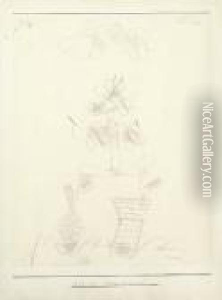 Hexendenkmal Oil Painting - Paul Klee