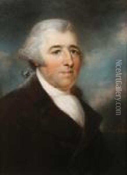 Portrait Of Mr Howarth Oil Painting - John Russell