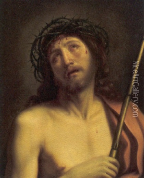 Cristo Coronato Di Spine Oil Painting - Cesare Gennari