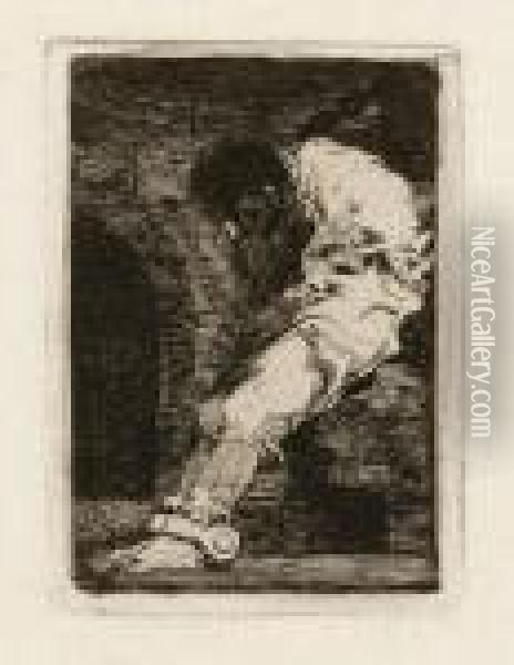 Si Esdelinquente Que Muera Presto - If He Is Guilty, Let Him Diequickly Oil Painting - Francisco De Goya y Lucientes