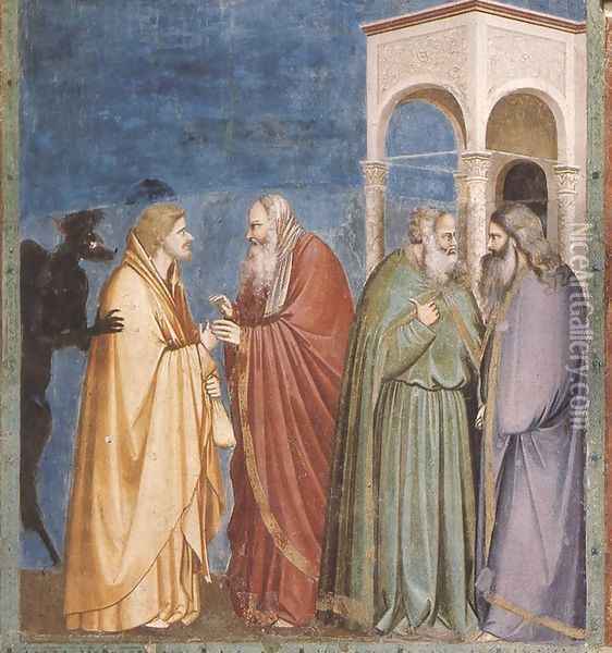 Scrovegni 29 Oil Painting - Giotto Di Bondone