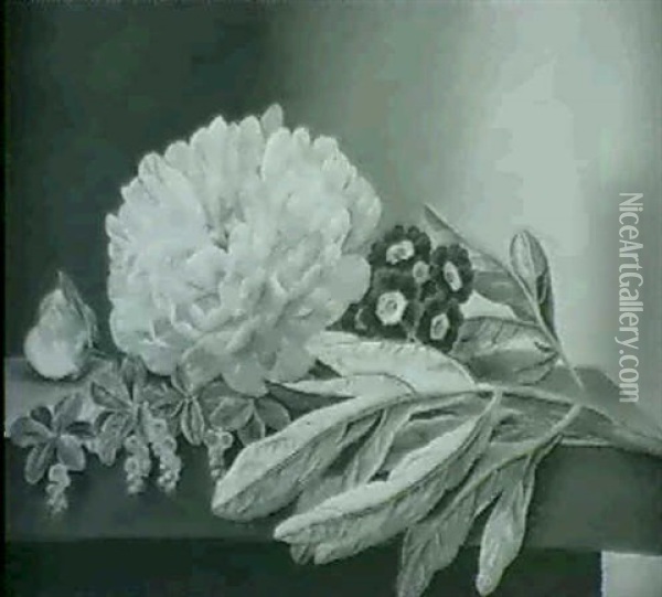 Fruhlingsblumen Oil Painting - Otto Didrik Ottesen