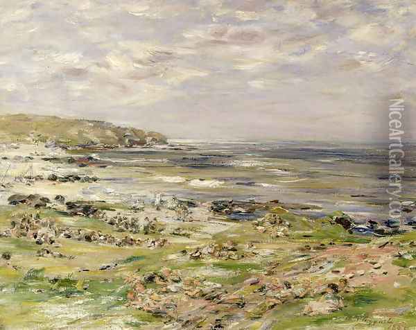 Study for the Preaching of St. Columba, Iona, Inner Hebrides Oil Painting - William McTaggart