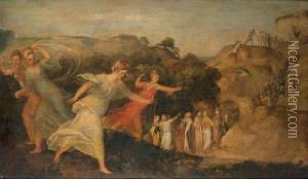 Allegorie De La Renommee Oil Painting - Lambert Sustris