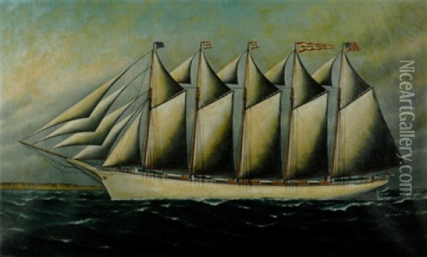 The Five-masted Schooner 