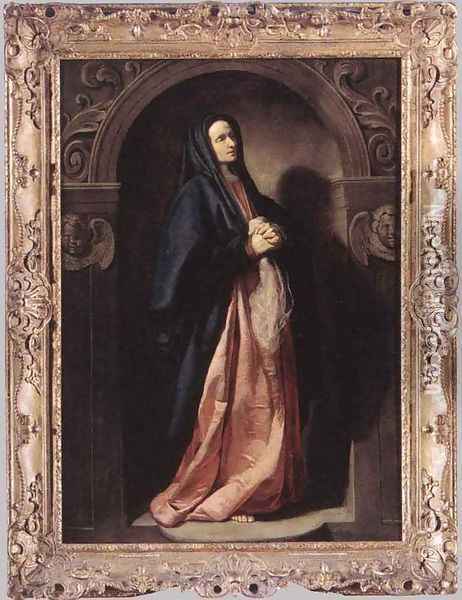 Virgin Mary 1630 Oil Painting - Thomas De Keyser