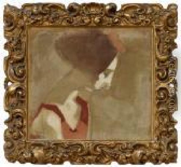 Girlwith A Swan Neck Oil Painting - Helene Schjerfbeck