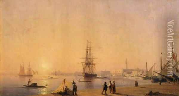 Venice 1 Oil Painting - Ivan Konstantinovich Aivazovsky