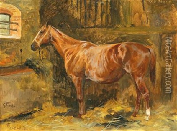 Caledonia Oil Painting - Georg Karl Koch