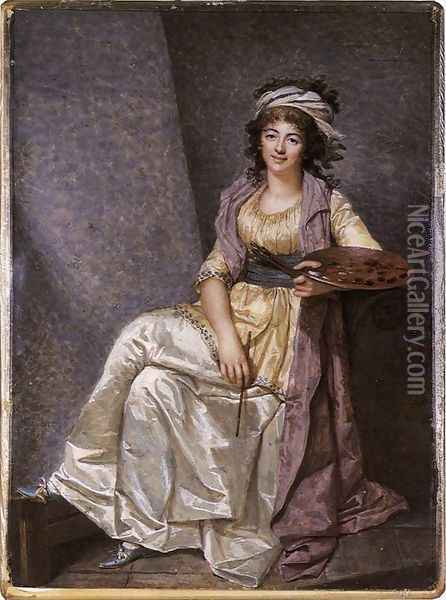Marguerite Gerard 1793 Oil Painting - Francois Dumont
