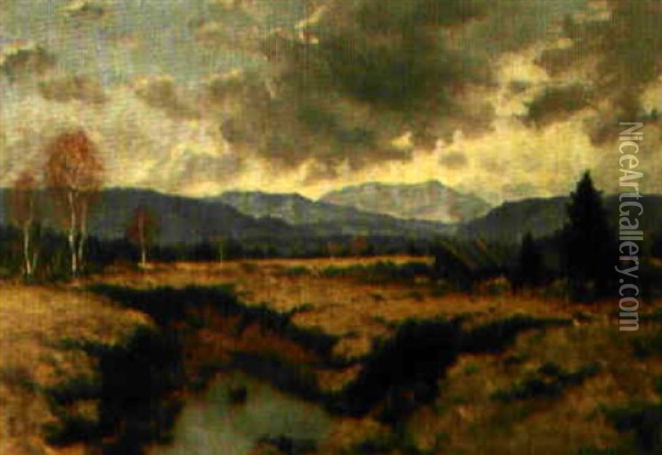 Fruhlingsluft Oil Painting - Adolf Kapfhammer