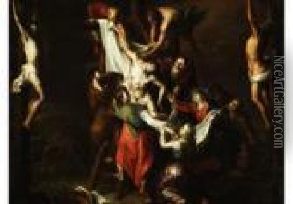 Die Kreuzabnahme Christi Oil Painting - Peter Paul Rubens