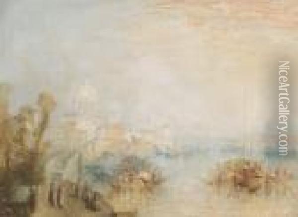 The Grand Canal, Venice Oil Painting - Joseph Mallord William Turner