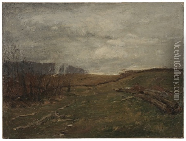 Field Clearing Oil Painting - William S. Robinson
