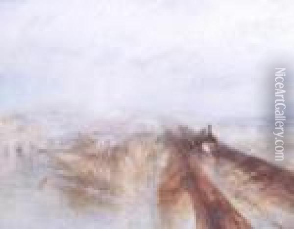 Rail, Steamand Speed Oil Painting - William Eddowes Turner