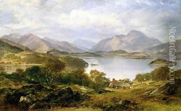 Loch Lomond 1861 Oil Painting - Horatio McCulloch