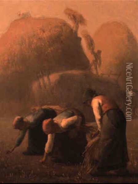L'ete, Les Glaneuses (summer, The Gleaners) Oil Painting - Jean-Francois Millet