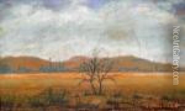 Landscape Oil Painting - Gyula Perlusz