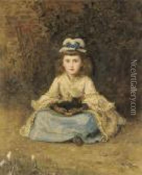 Early Days Oil Painting - Sir John Everett Millais