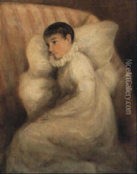 The Sick Child Oil Painting - John Constable