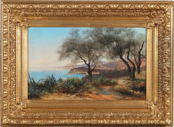 A Southern View Oil Painting - Henry Marko