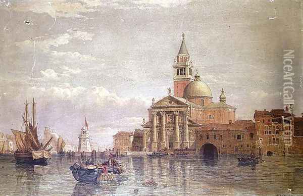 San Giorgio Maggiore, Venice Oil Painting - George Clarkson Stanfield