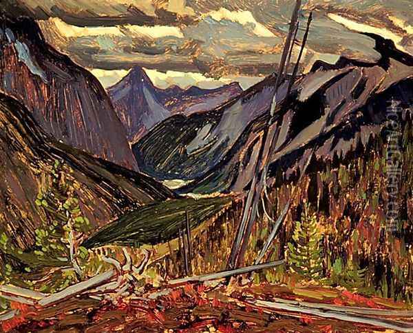 Ottertail Valley Oil Painting - James Edward Hervey MacDonald