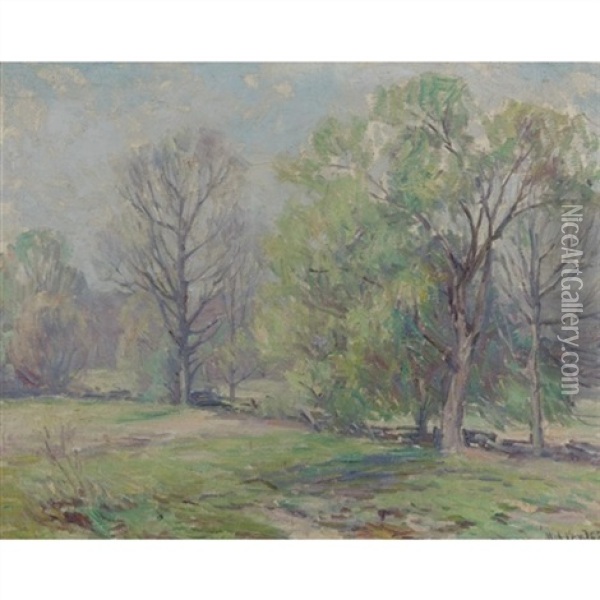 Dress Of Spring Oil Painting - Will Vawter