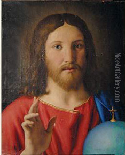 Il Sassoferrato Oil Painting - Giovanni Battista Salvi
