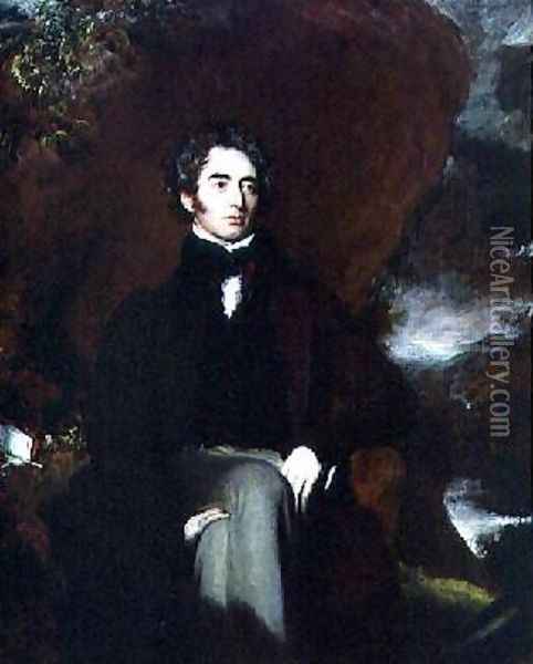 Portrait of Robert Southey 1774-1843 English poet and man of letters Oil Painting - Sir Thomas Lawrence