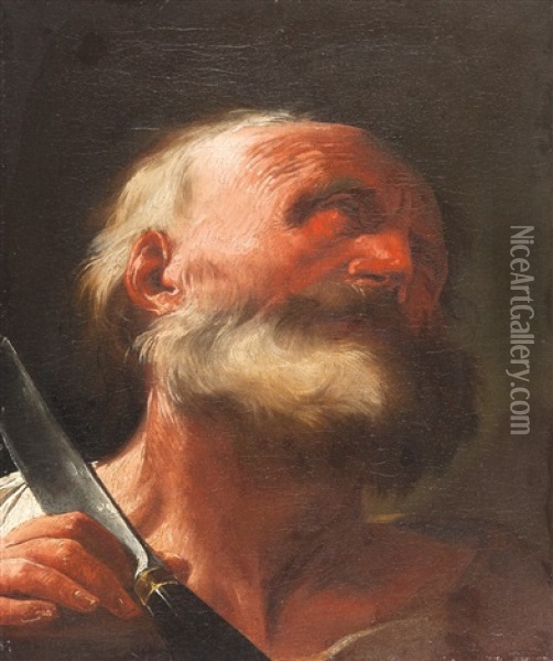 Bartholomew The Apostle Oil Painting - Paul Troger
