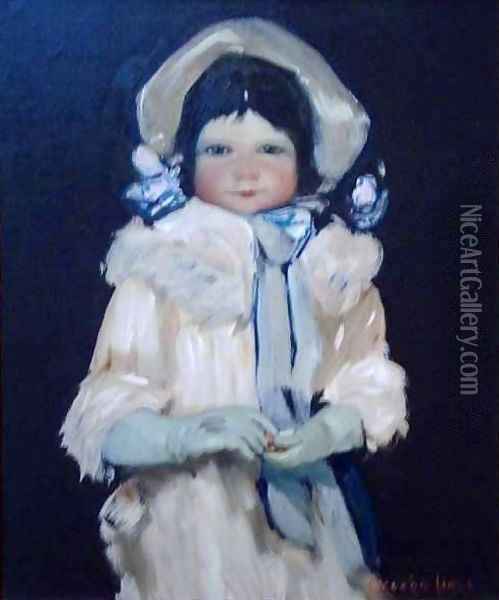 Innocence Oil Painting - George Luks