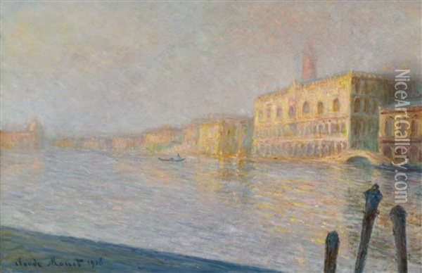 Le Palais Ducal Oil Painting - Claude Monet