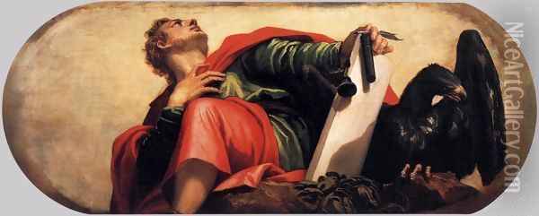 St John the Evangelist Oil Painting - Paolo Veronese (Caliari)