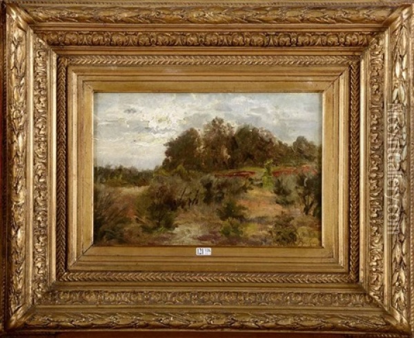 Paysage Oil Painting - Hippolyte Emmanuel Boulenger
