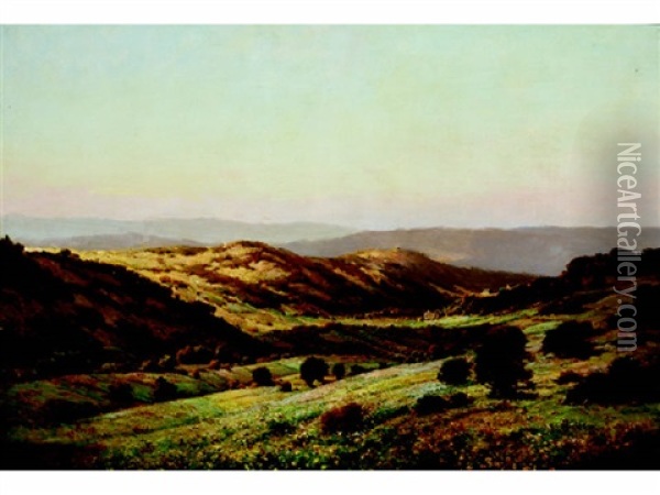 Landscape Oil Painting - Henri Bremond