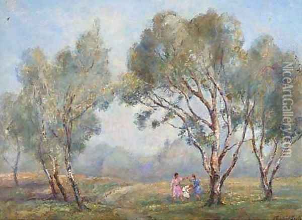 Blythe, May morning Oil Painting - James Herbert Snell