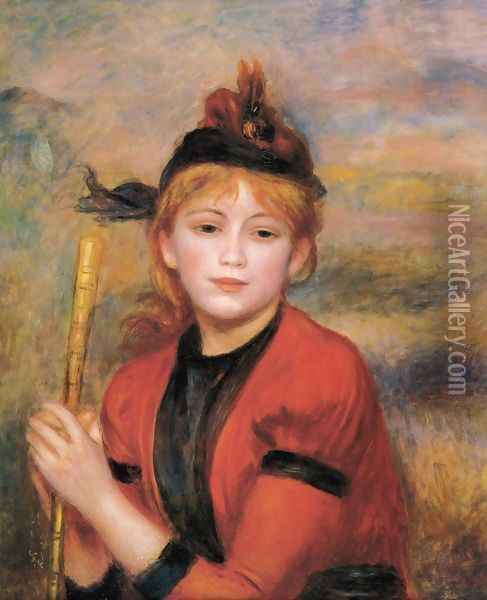 The Rambler Oil Painting - Pierre Auguste Renoir