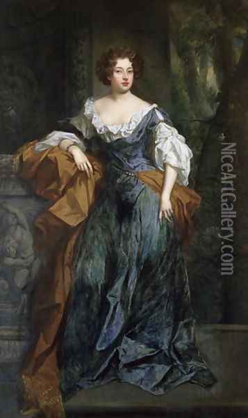 Louise de Keroualle 1649-1734 2 Oil Painting - Sir Godfrey Kneller