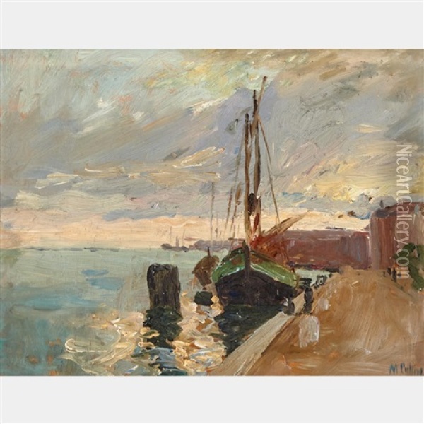 Harbour Scene Oil Painting - Maurice Galbraith Cullen