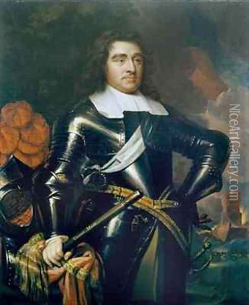 General George Monk 1st Duke of Albermarle Oil Painting - Samuel Cooper